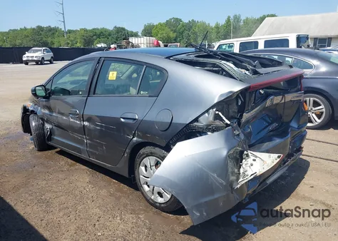 2013 Honda Insight из США, поврежденный, VIN JHMZE2H37DS002355